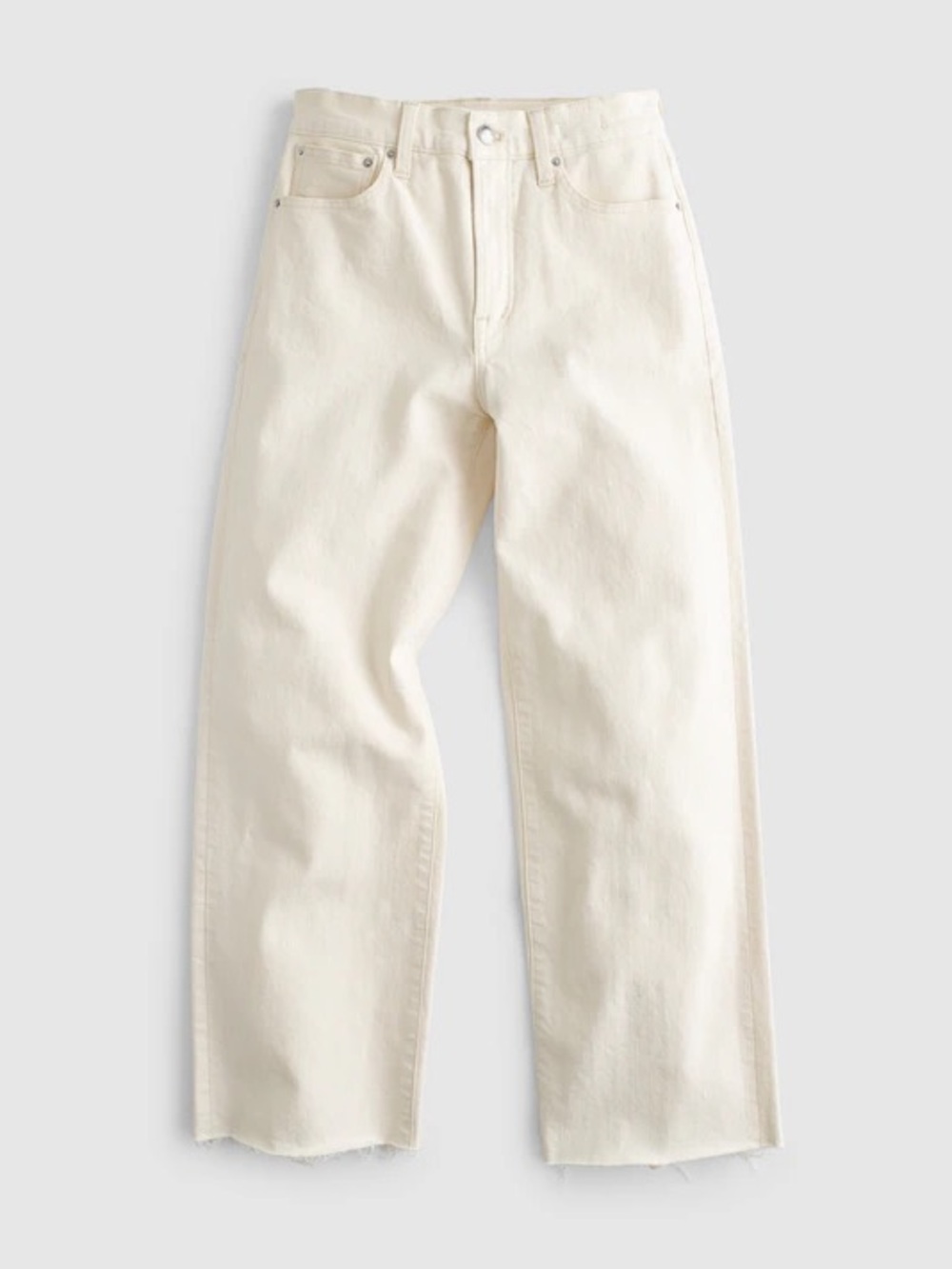 NWT Madewell Women’s denim perfect vintage raw hem 31p